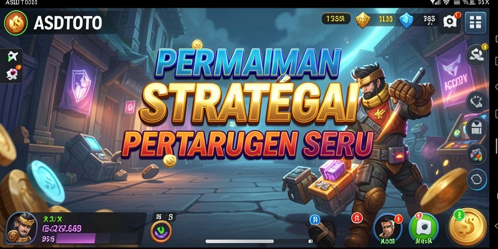 Tampilan gameplay menantang dalam ASDTOTO dengan strategi yang unik.