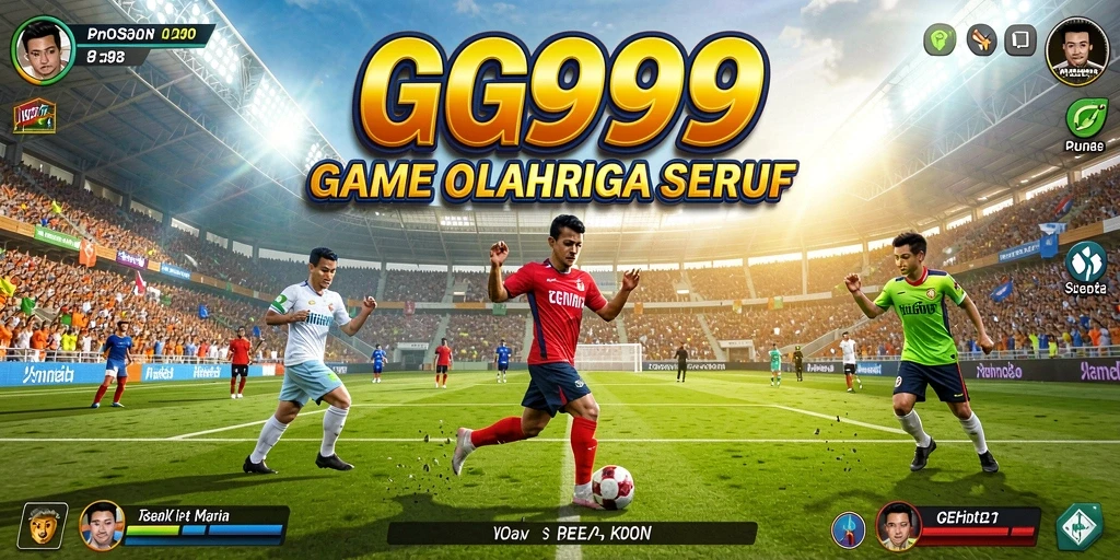 Tampilan gameplay GG999 dengan berbagai olahraga mendebarkan.