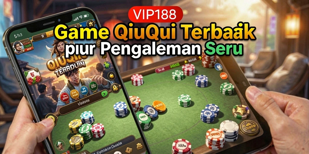 Tampilan gameplay QiuQiu yang menegangkan dan menarik.